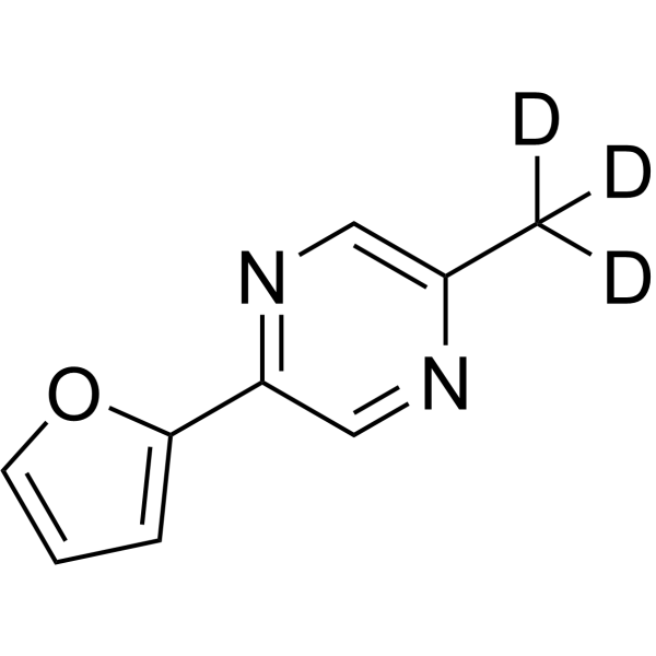 2-(2-Furanyl)-5-methylpyrazine-d3 1335402-07-7